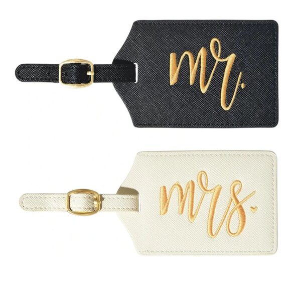 3/$25 NEW MR & MRS Luggage Tags - Picture 9 of 9